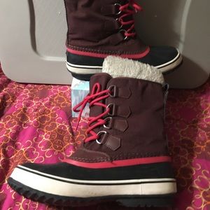 Sorel Women's Winter Boots - Brown and Red